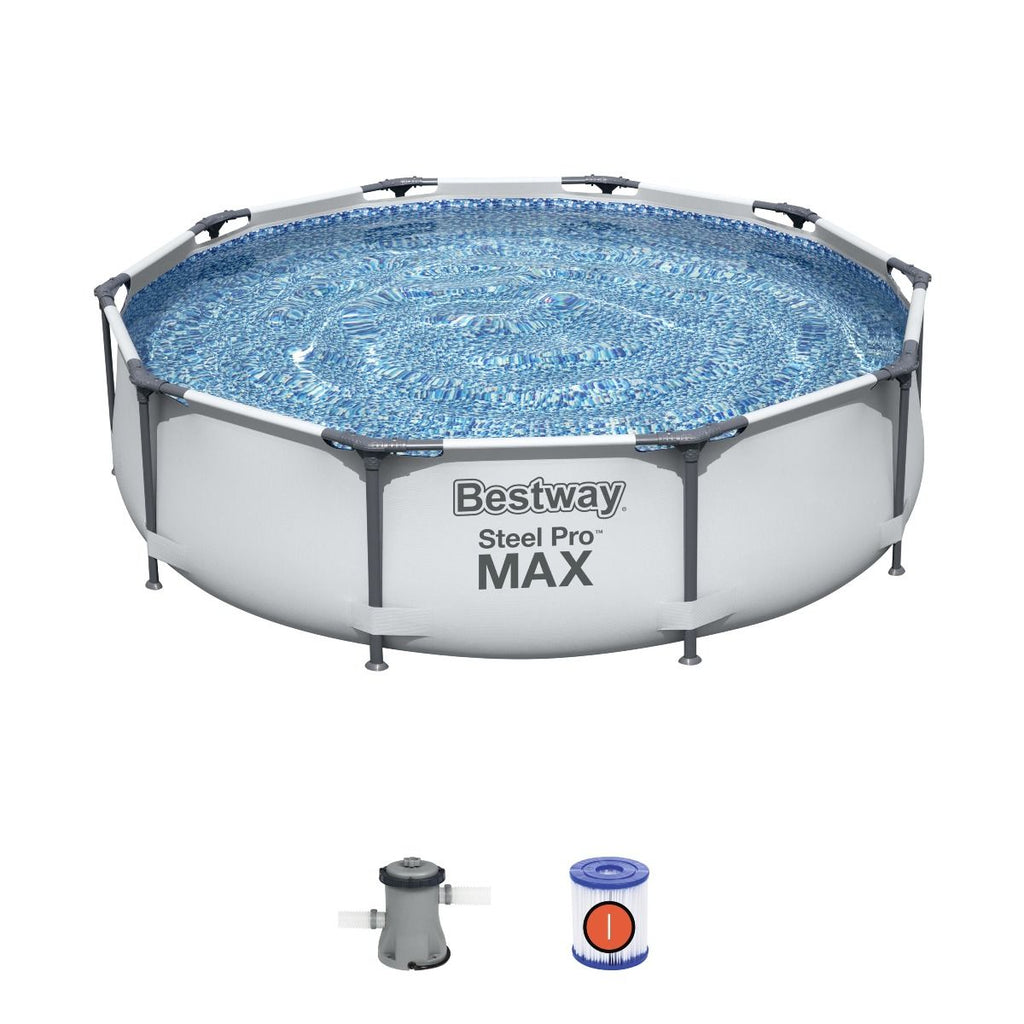 12' x 30" Steel Pro Max Frame Pool Set