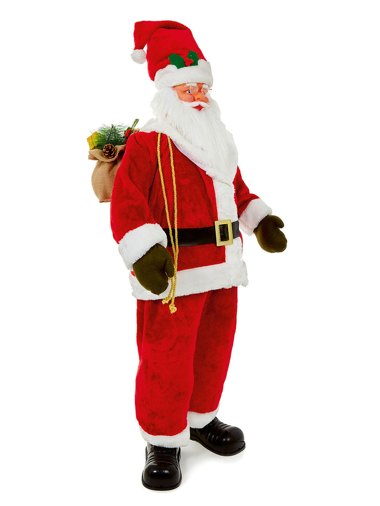1.3M Musical Dancing Santa with 6 Songs