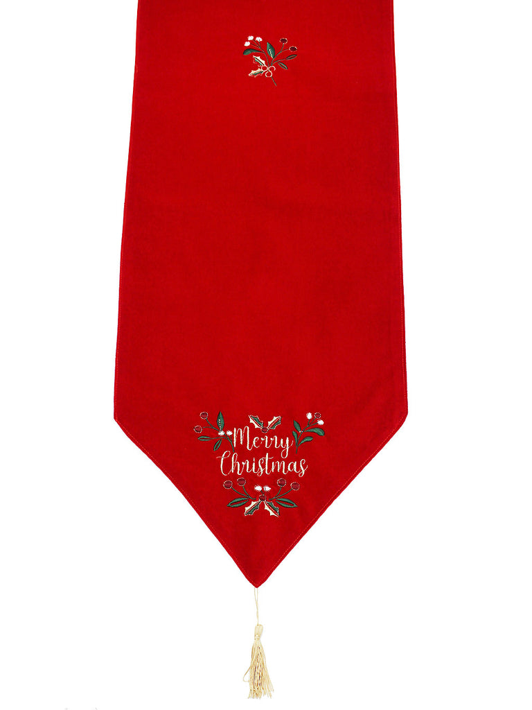 Merry Berry 14” x 75” Table Runner - Red/Multi