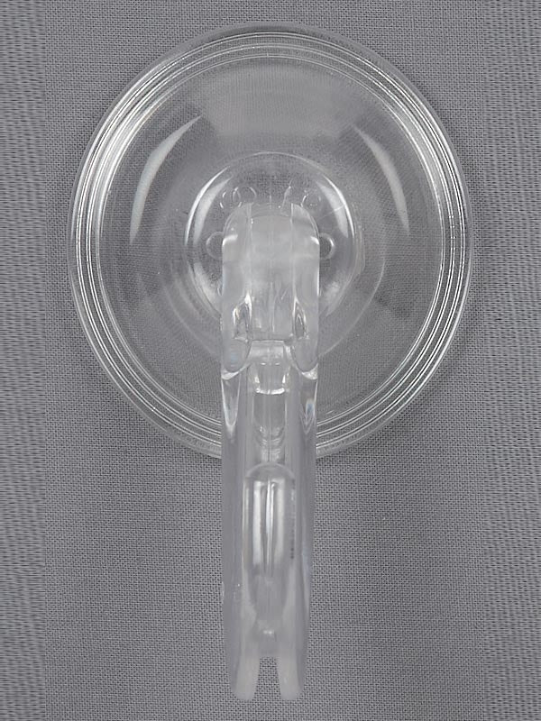 Clear Wreath Hanger with Suction Clamp