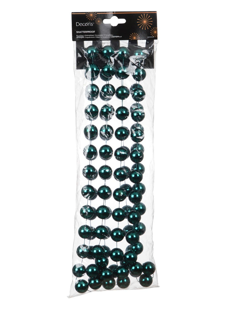 2.7M Plastic XXL Bead Garland - Emerald