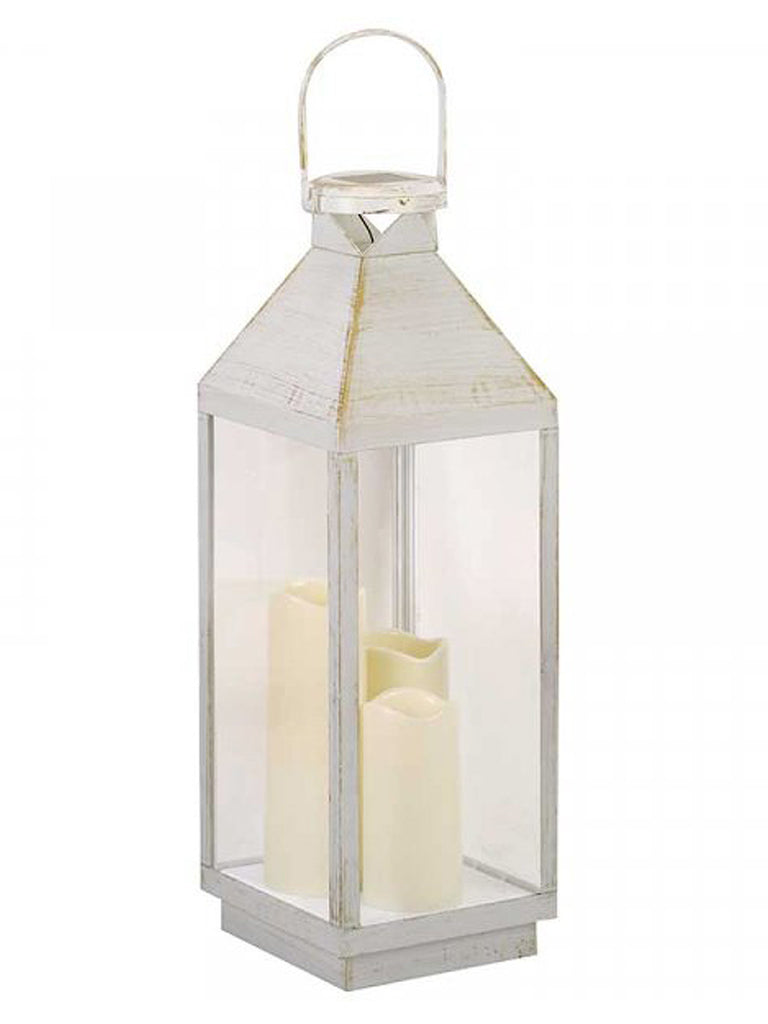 Riga Solar Lantern - Ivory