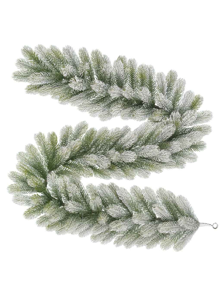 1.8M (6ft) Frosted Nigata Garland with 132 Tips
