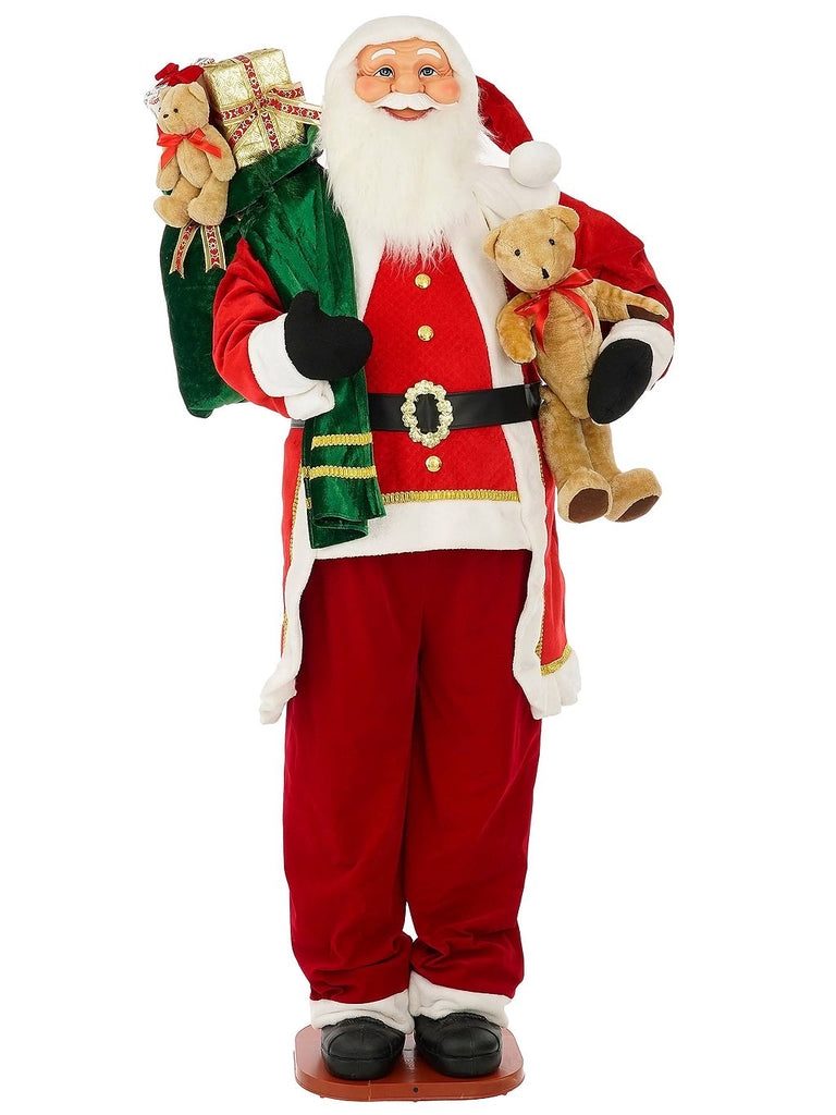 2.3M B/O Giant Red Santa with Music
