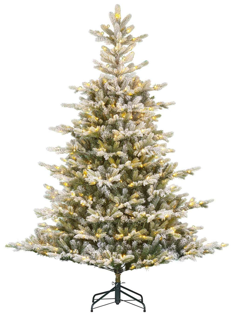 2.1M (7ft) Pre- Lit Frosted Grimshaw Tree