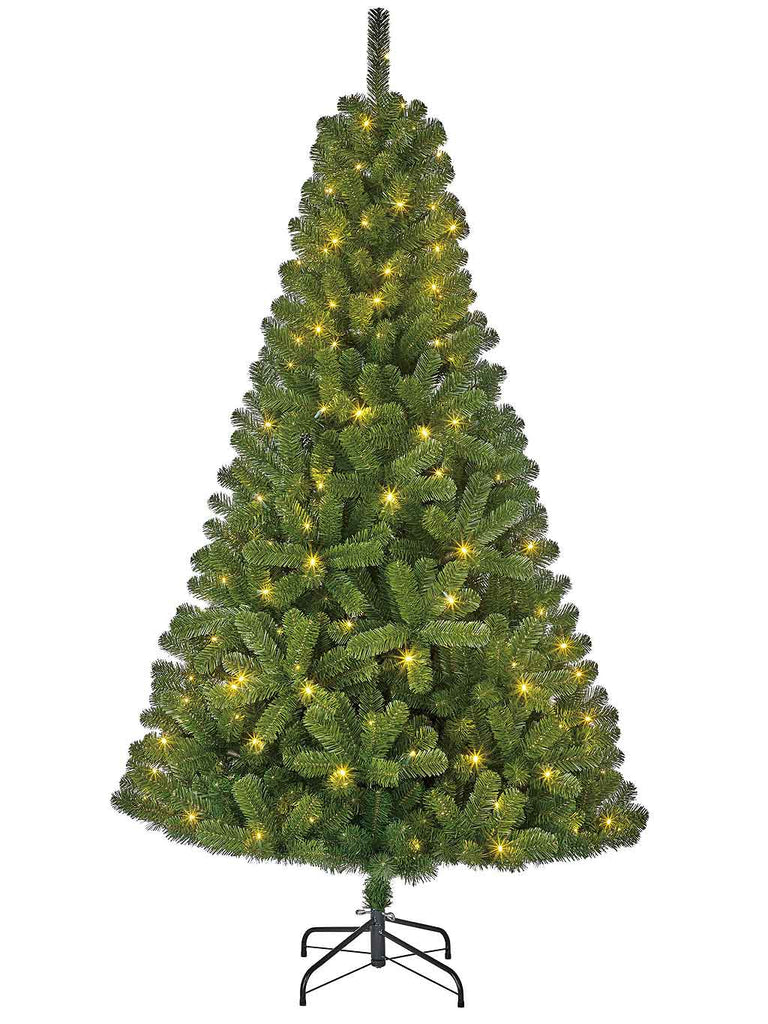 1.8M (6ft) Charlton Outdoor Christmas Tree - Green with Warm White LEDs 280L