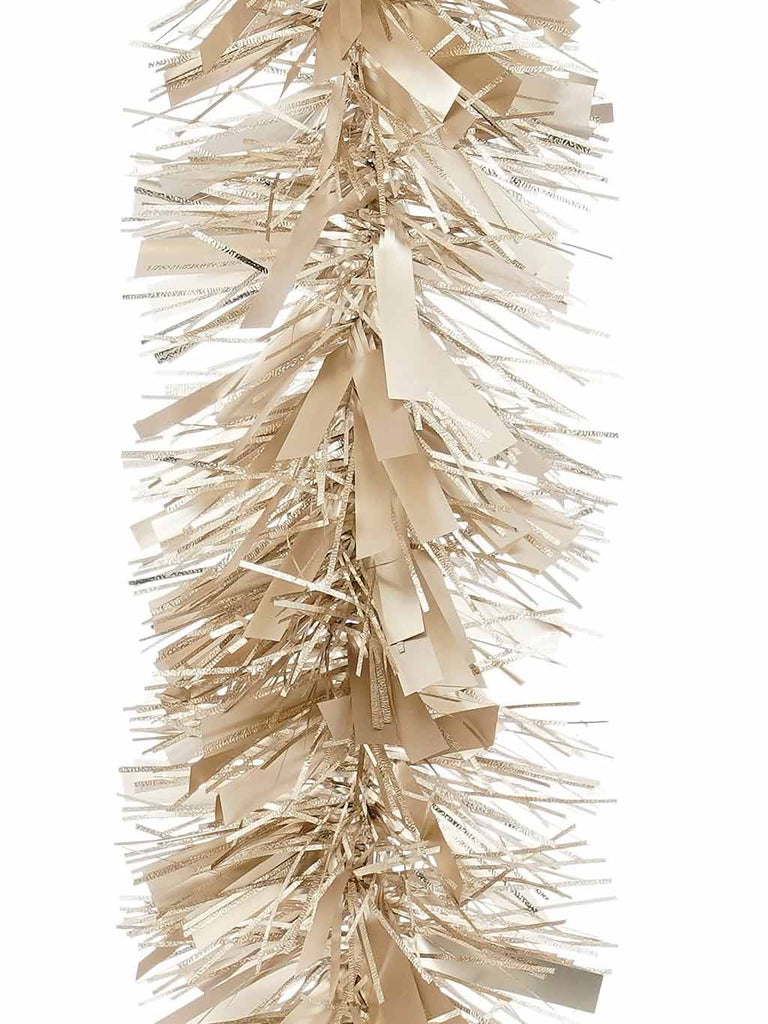 1.8M Tinsel Garland - Champagne
