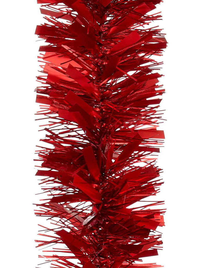 1.8M Tinsel Garland - Red