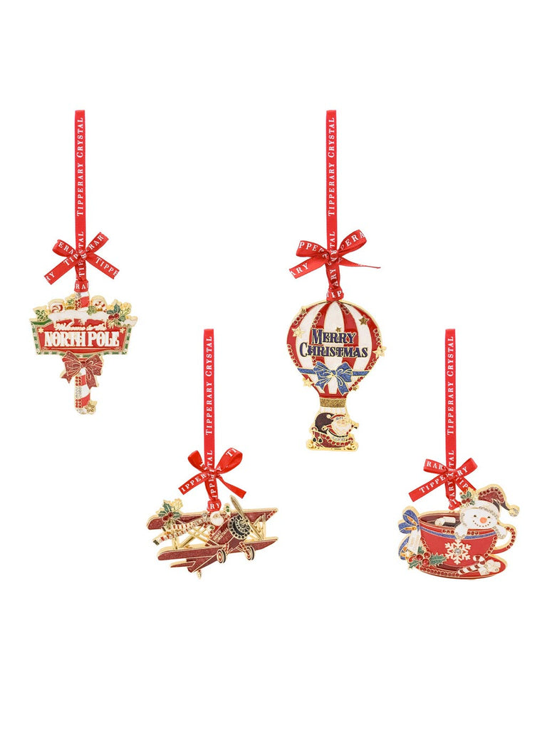 Pk 4 Sparkle Decorations North Pole