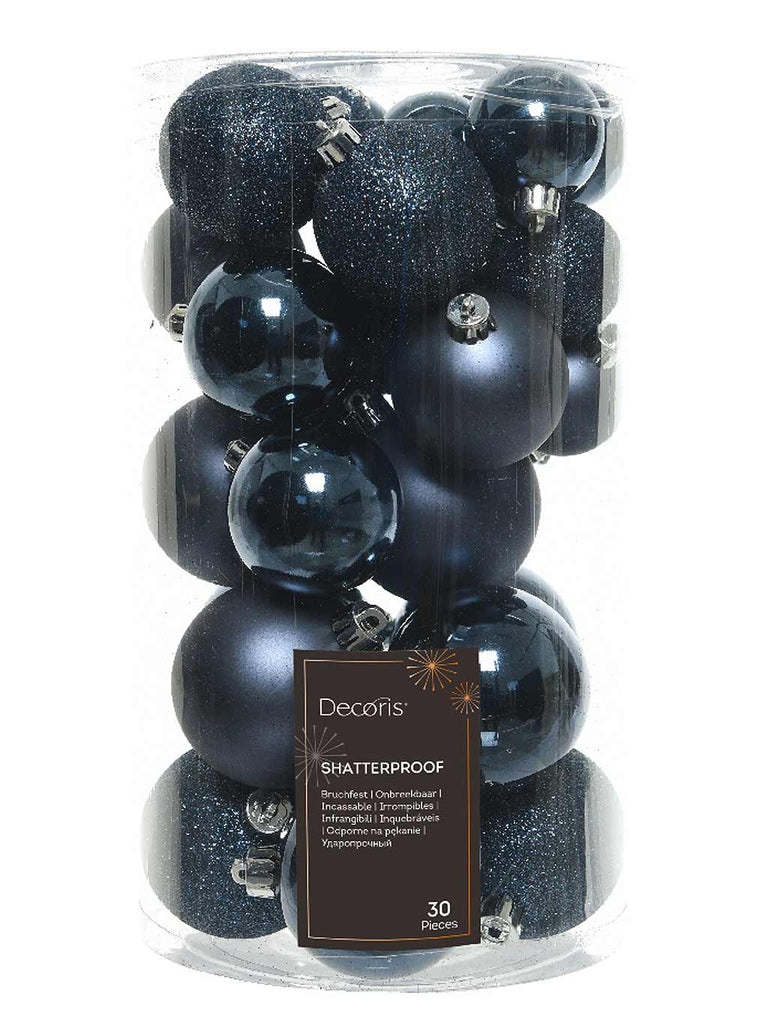 PK 30 Mixed Baubles - Night Blue