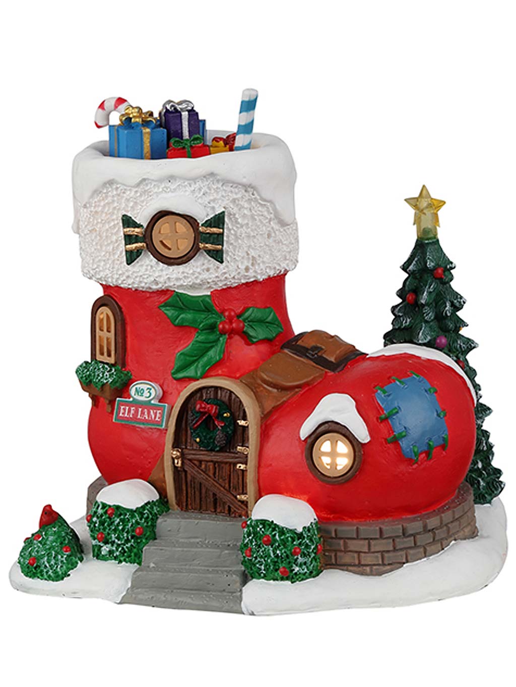 Dept 56 outlet Christmas lane Santa’s wonderland house only