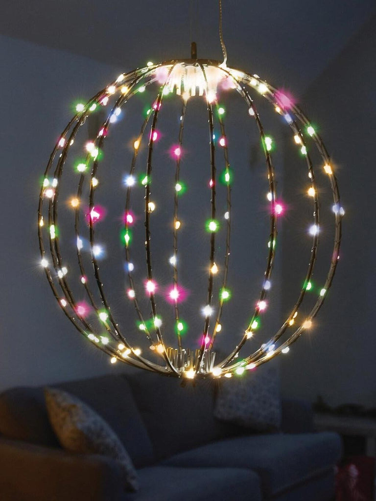 144 LED Twinkle Orb Colour Changing - 30 cm