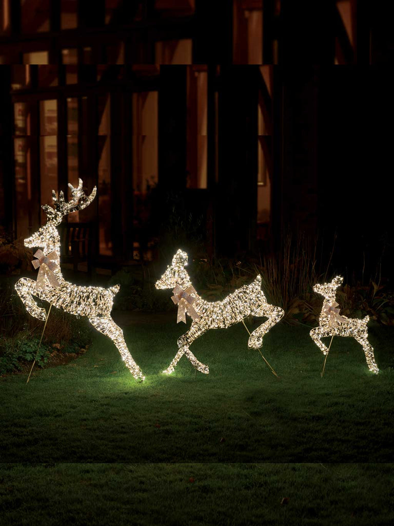 GoldTwist Leaping Deer Family
