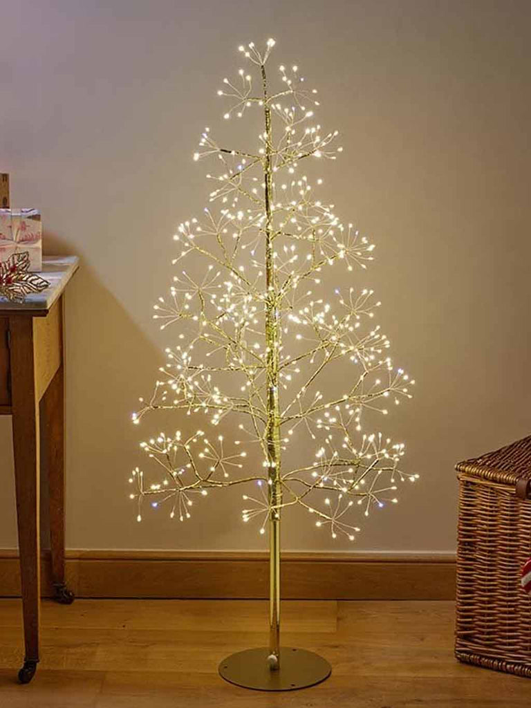 Golden Twinkling Tree