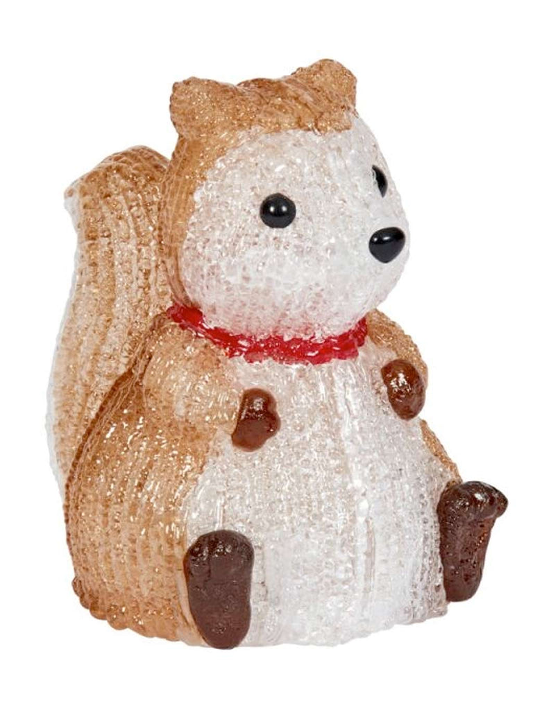 15cm InLit Ice DecoSquirrel