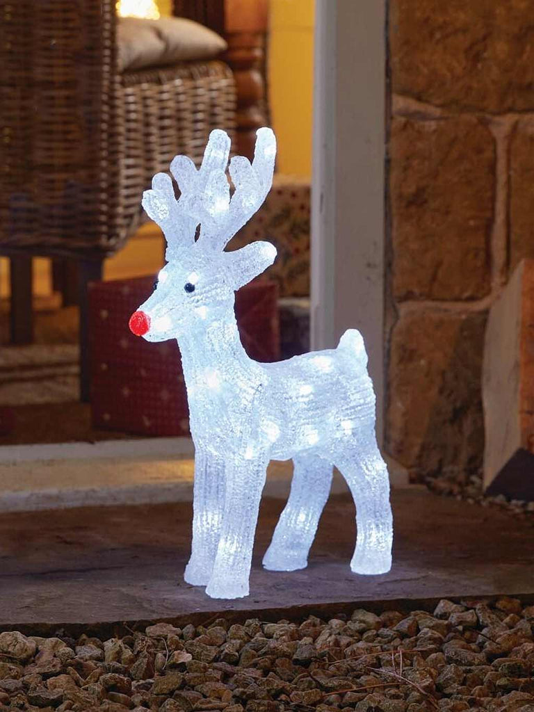 40cm InLit Ice Stag