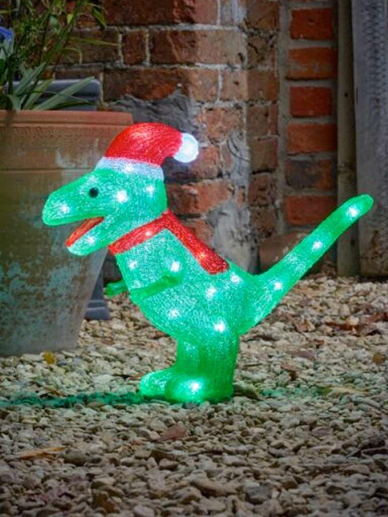 38cm InLit Ice Dino - Large