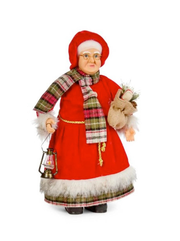 Mrs Claus Figurine