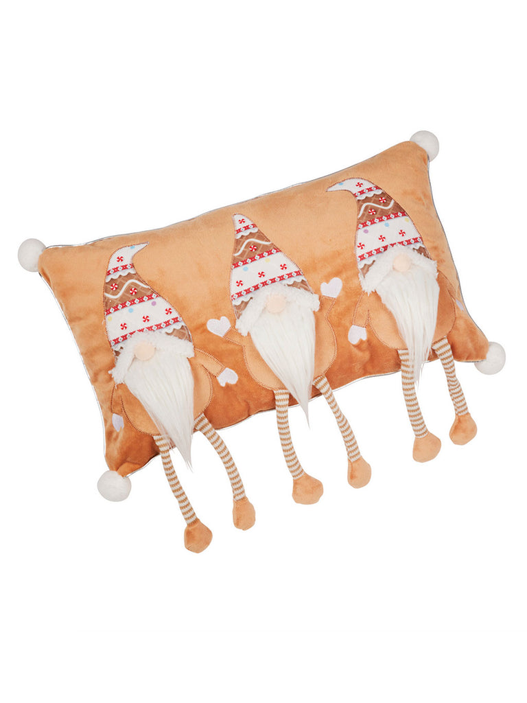 42cmx55cm Gonklets! Cushion - Gingerbread