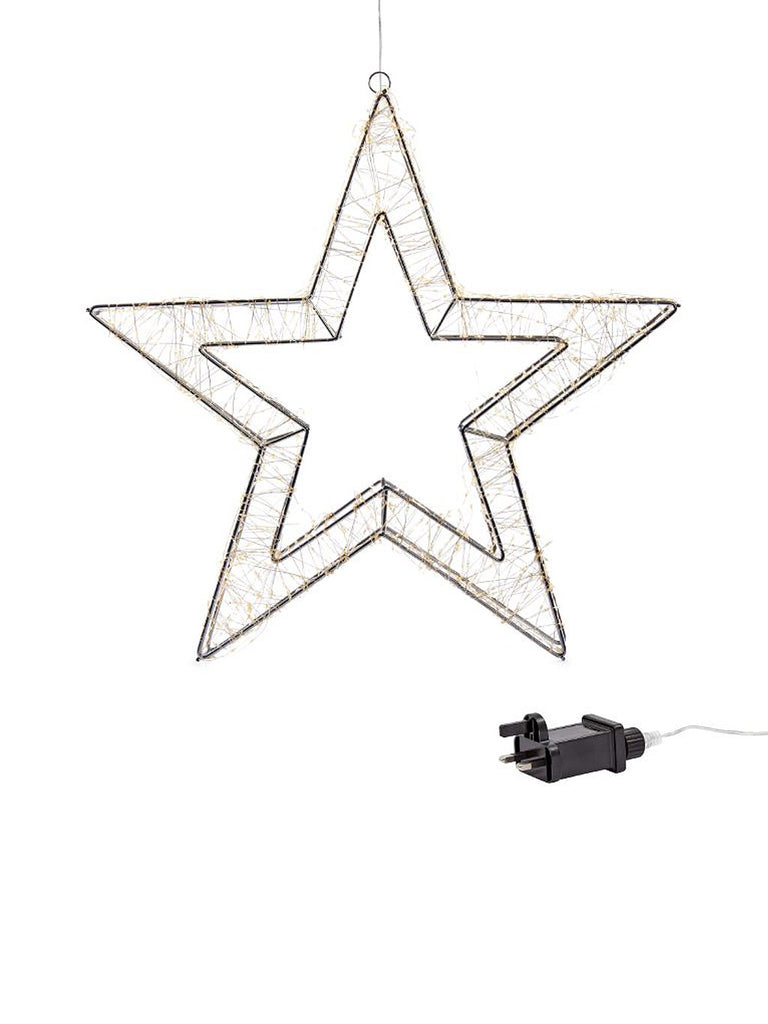 LED Galaxy Star with Warm White LEDs - 40cm