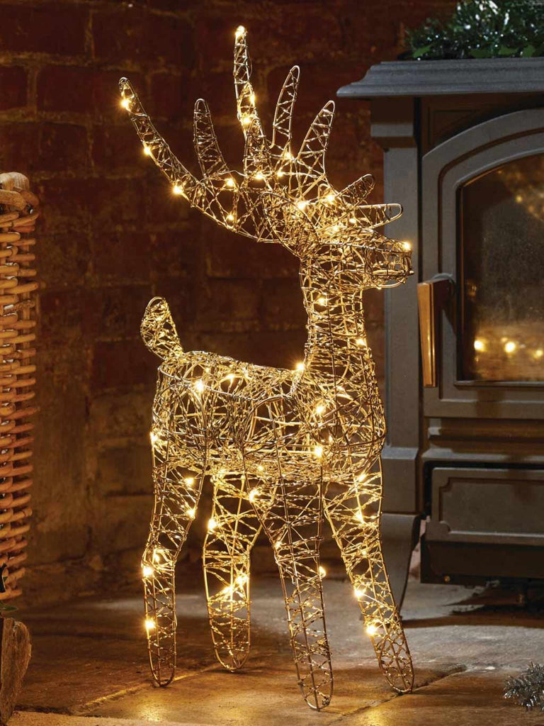 43cm Gold Weave WonderDeer