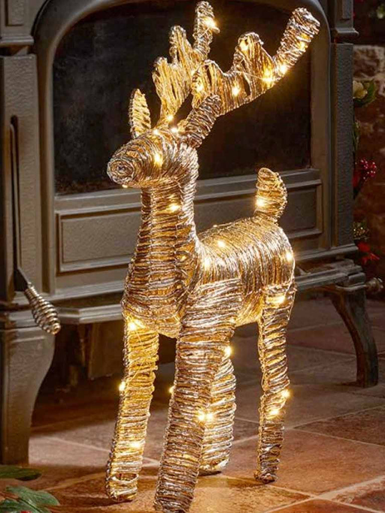 40cm Champagne Braid WonderDeer