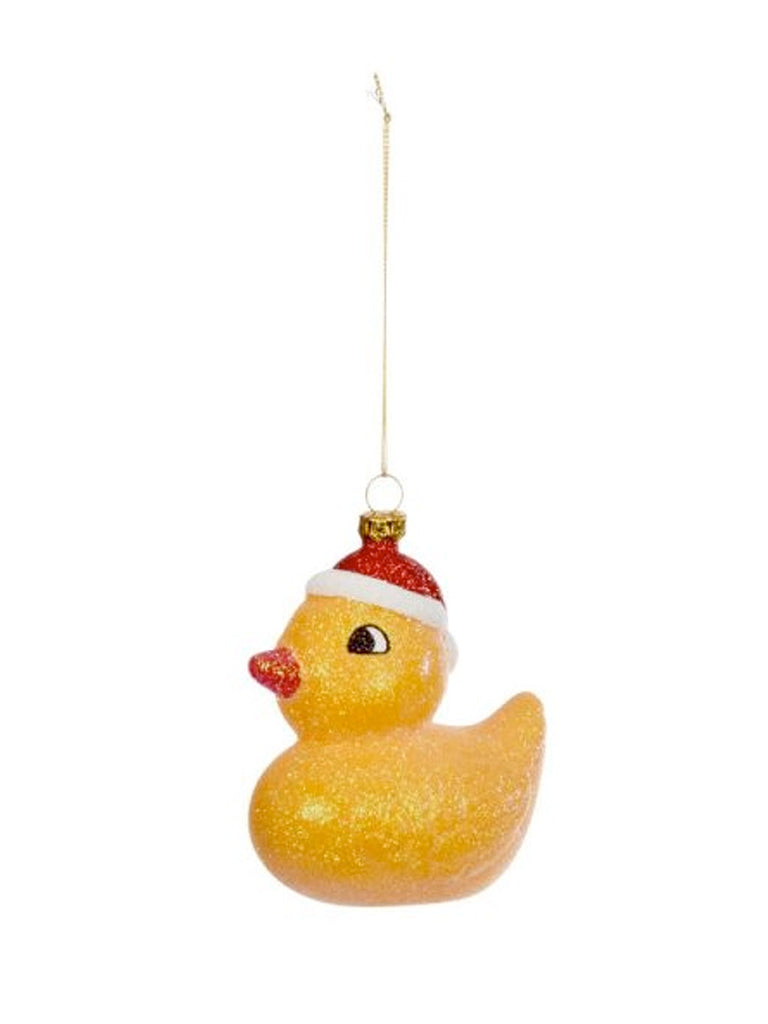 9cm Duck Pendant - Yellow