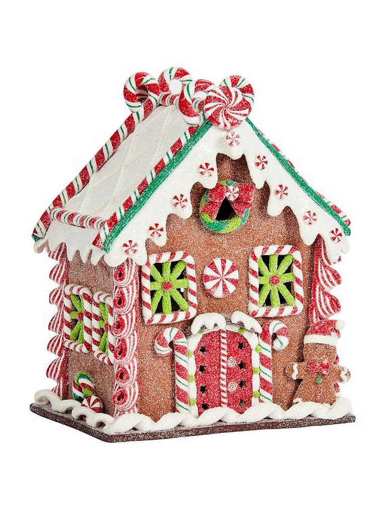 20 x 14.5 x 26 cm LED Gingerbread Candy Chalet