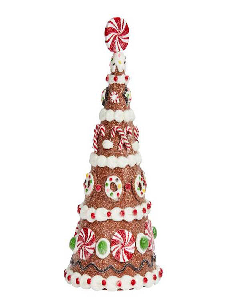 26cm Ginger Bread Candy Tree - Large