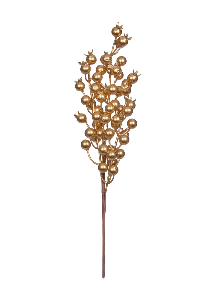 Gold Berries - 30cm