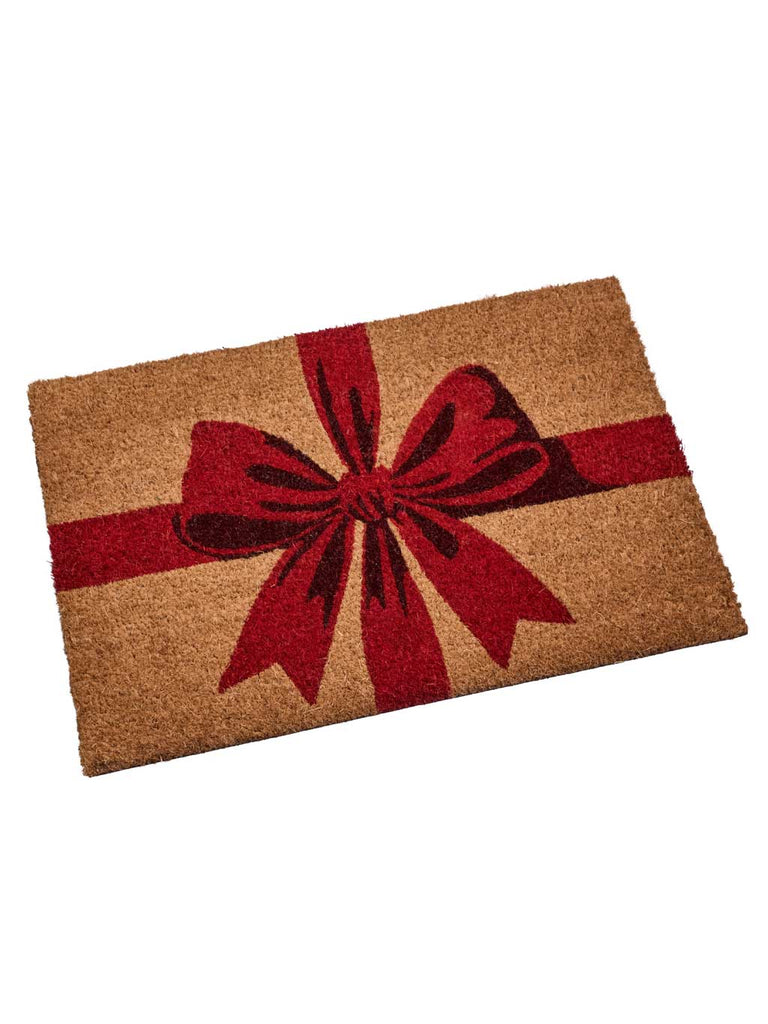 40x60cm Christmas Bow Decoir Mat