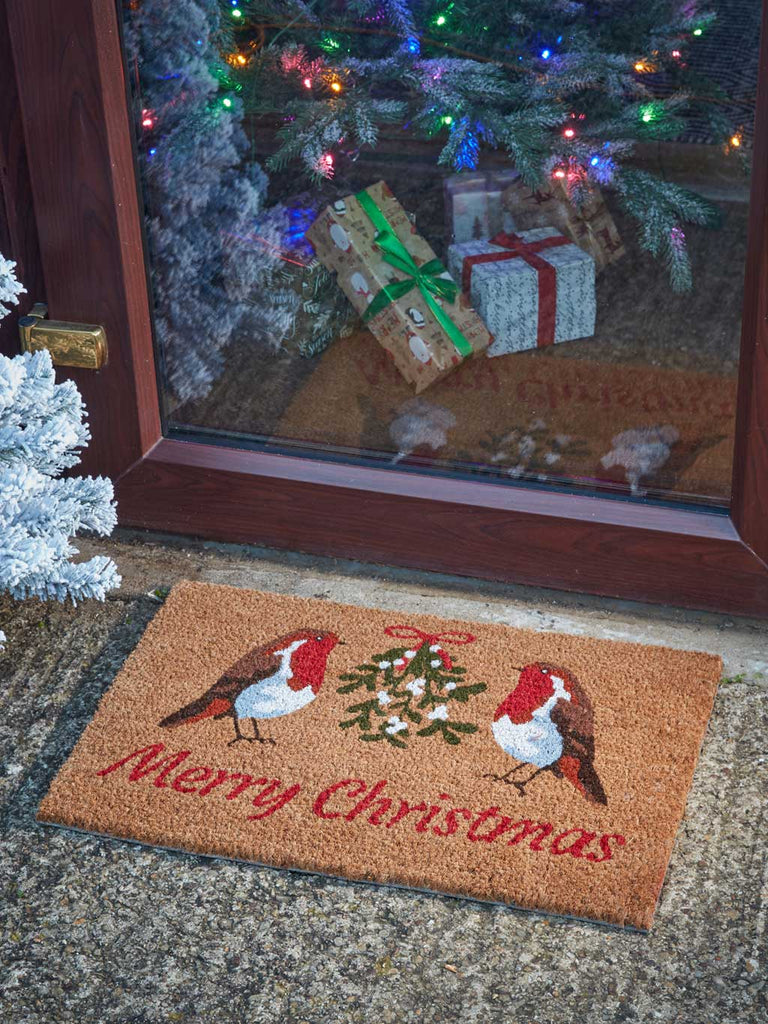 40x60cm Mistletoe Moments Door Mat