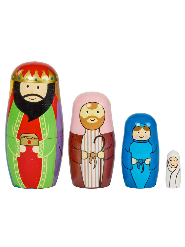 Nativity Secret! 4 in 1 Festive Figurines