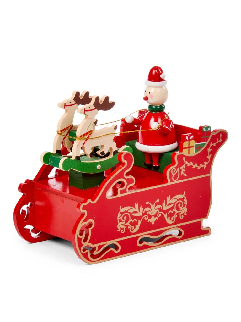 16cm Musical Sleigh