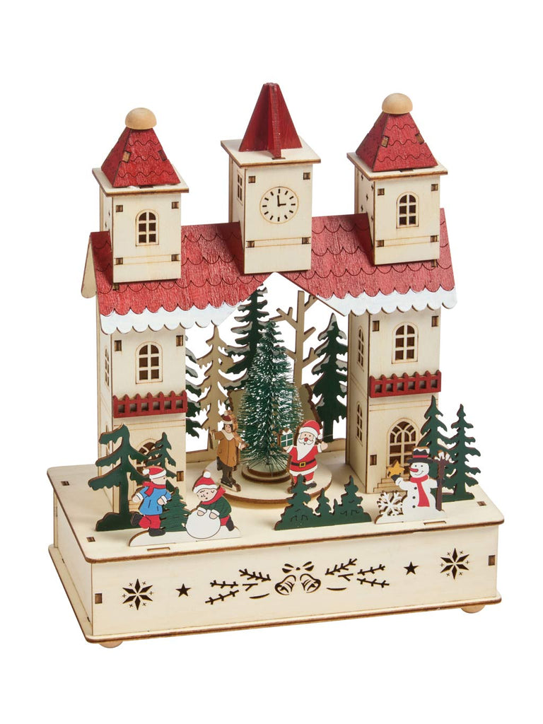 InLit Christmas Clock Tower