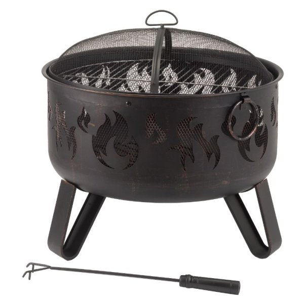 Fuego Deepbowl Firepit with Grill