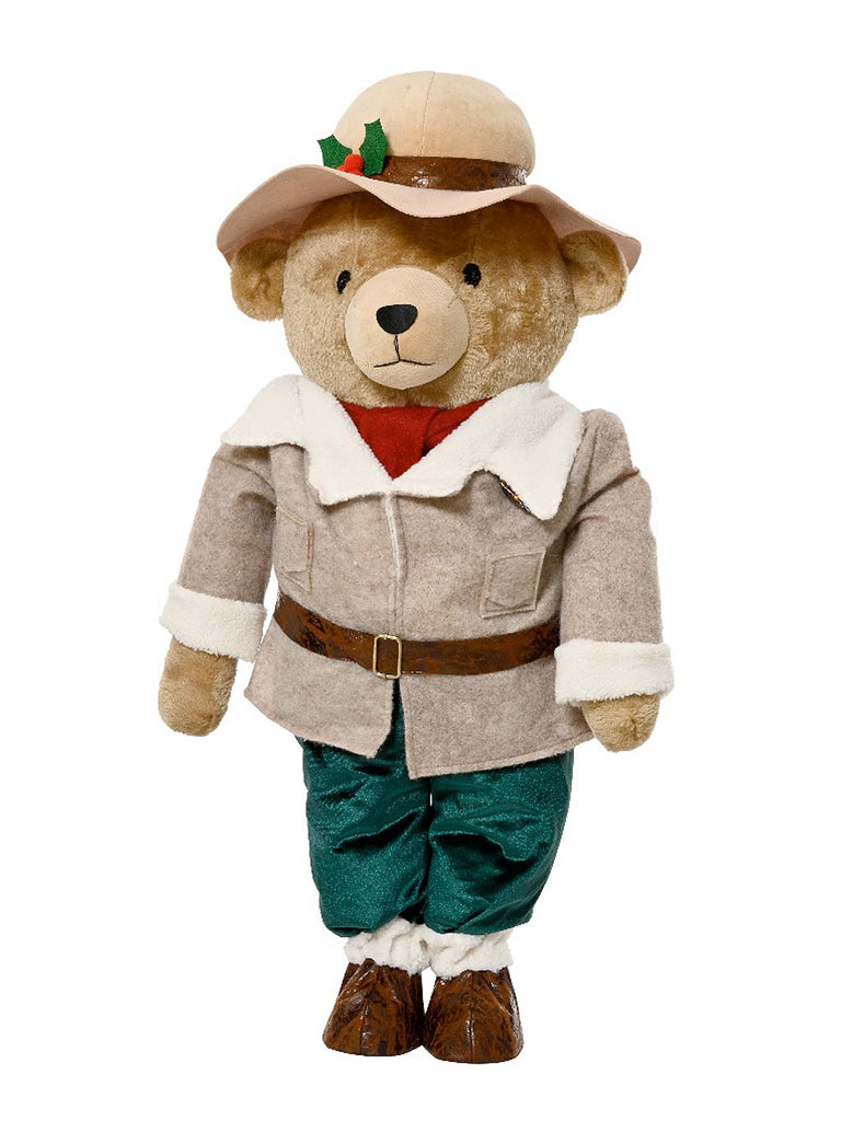 88cm Standing Bear - Brown Coat