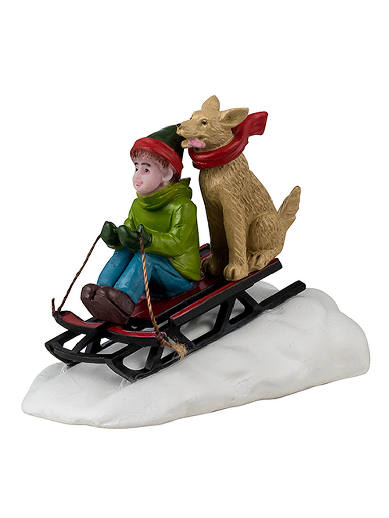 Doggone Downhill Sledding