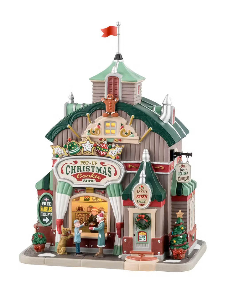 Pop-up Christmas Cookie Shop, with 4.5V Adaptor