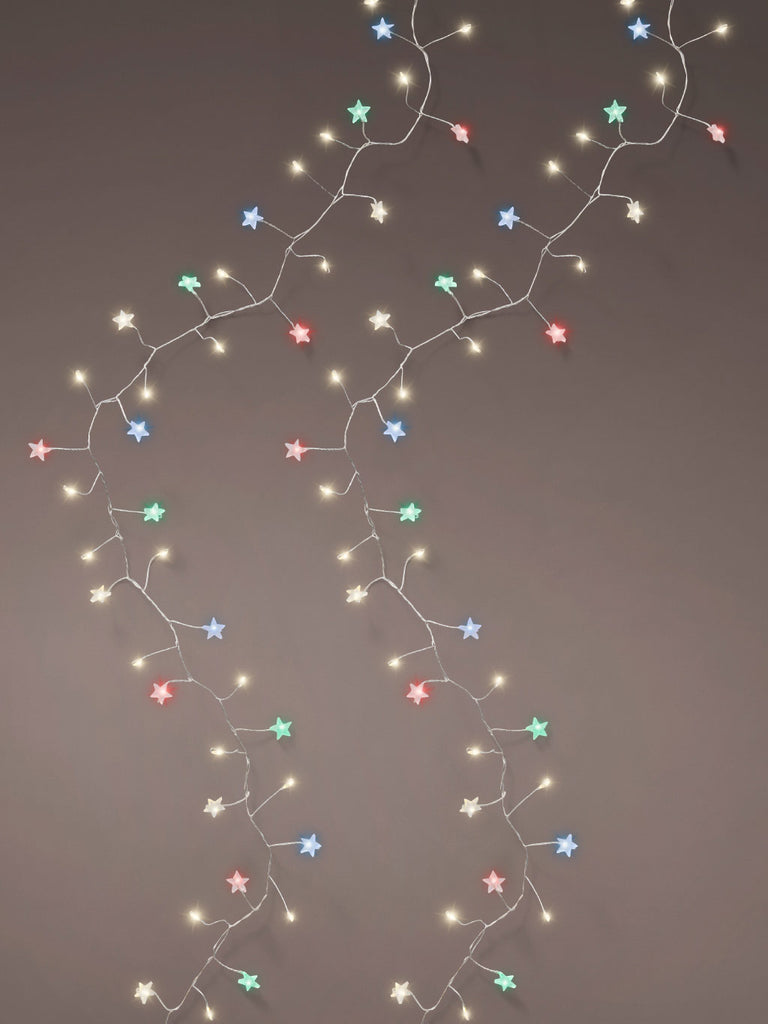 1.5M B/O Micro LED Deco String Lights - Multicolour