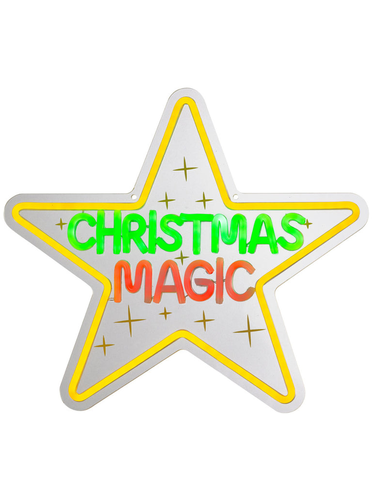 35cm Christmas Magic Star - LED Neon Light - USB