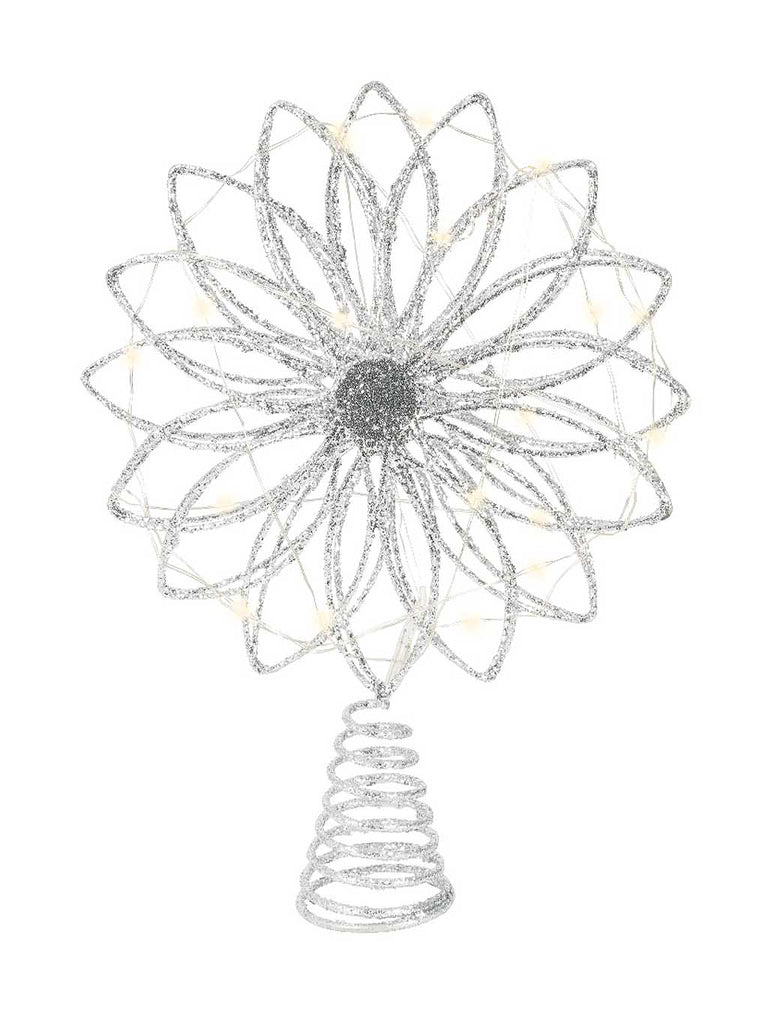 26cm Micro LED Metal Treetopper