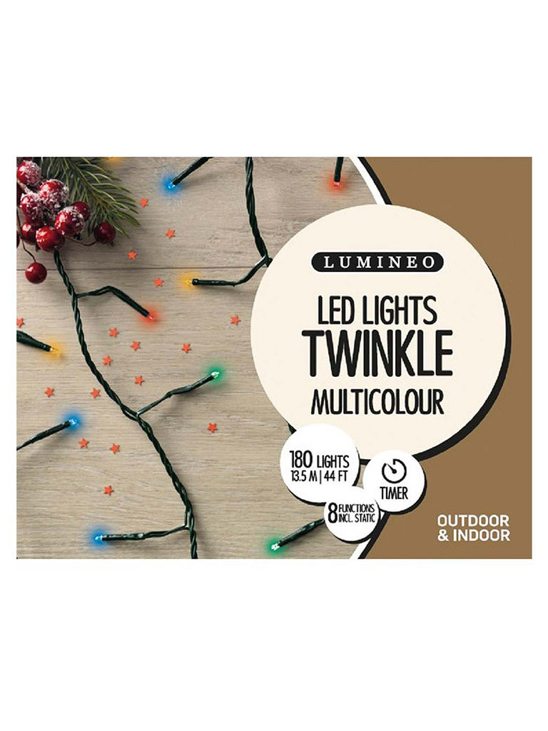 180 LED Twinkle Lights Lights - Multicolour