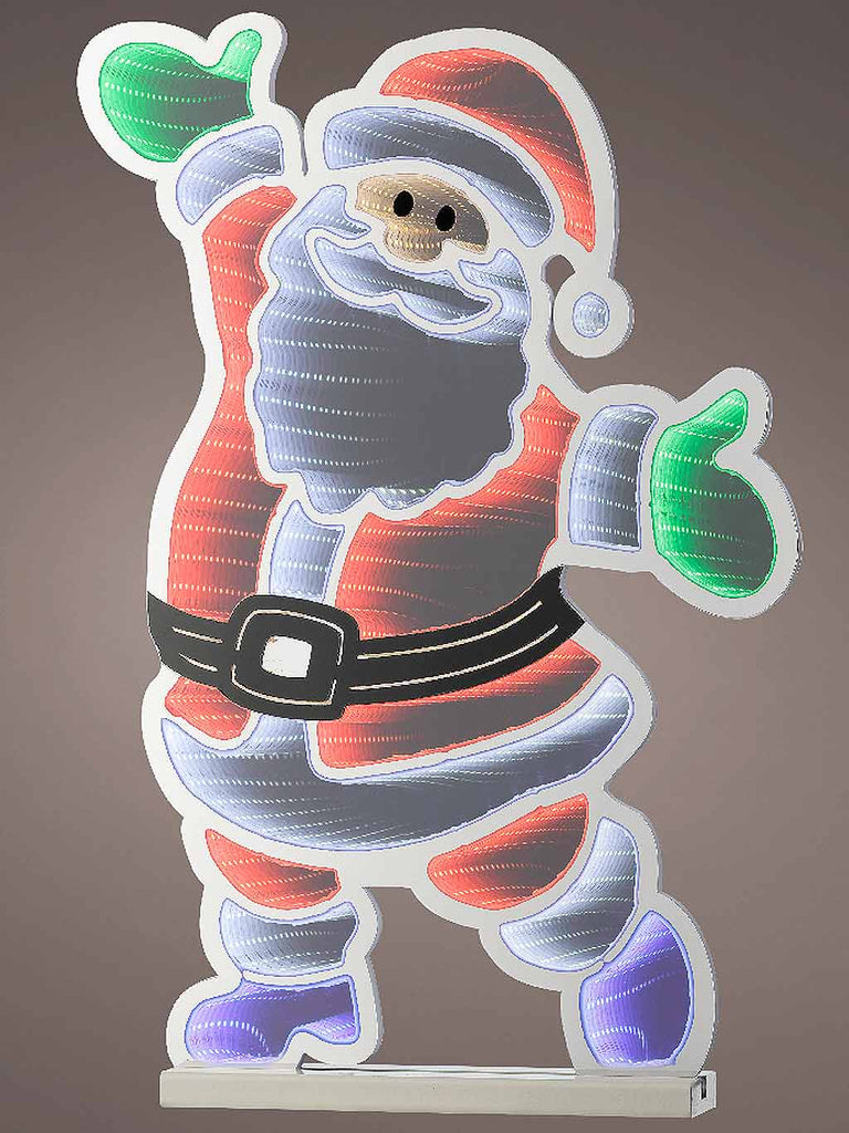 60cm Infinity Lights - Santa - Indoor