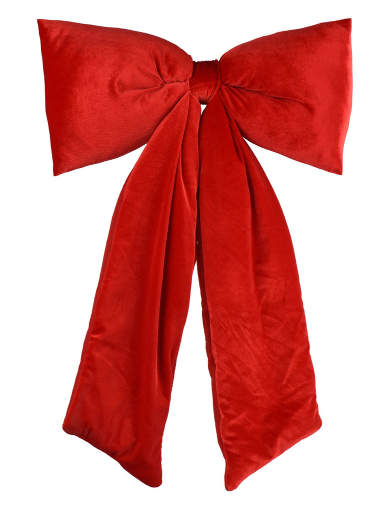 115cm Large Velvet Bow