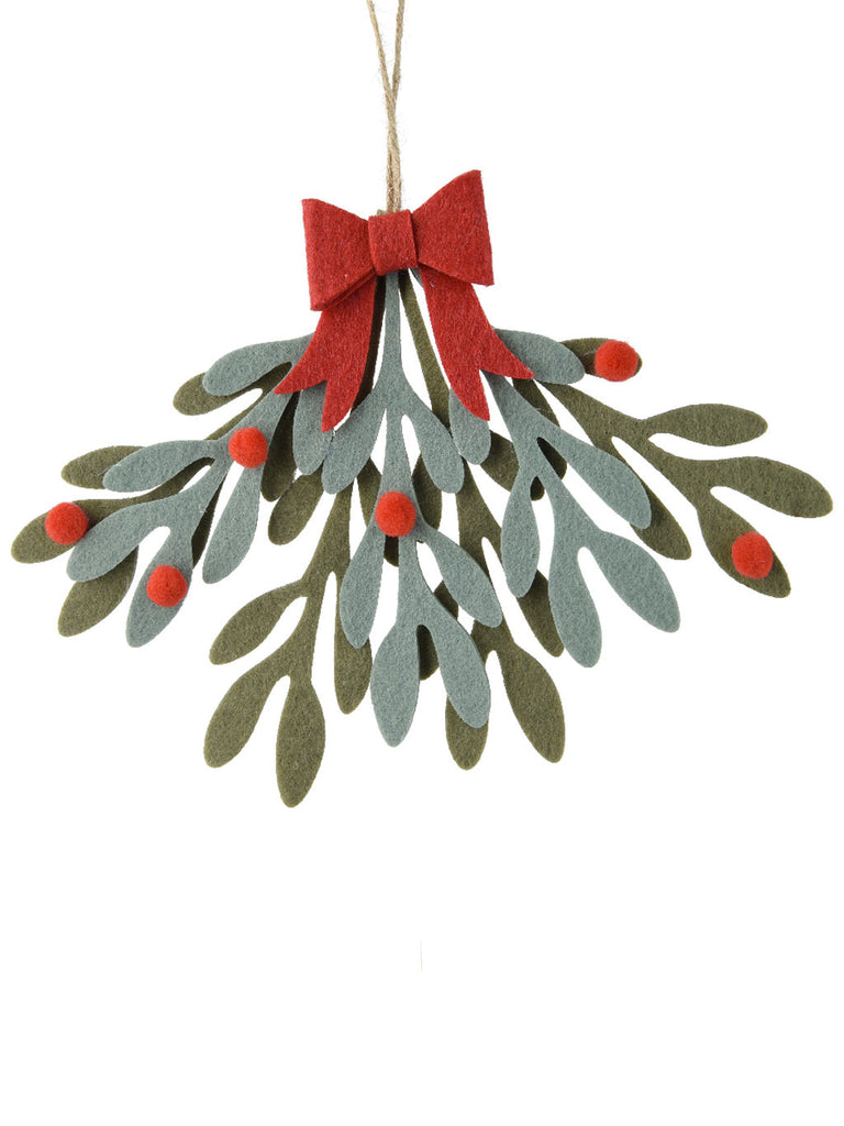19cm Felt Leaf