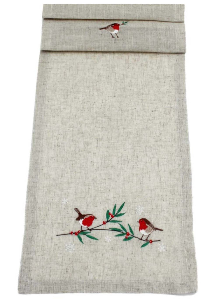14”x 75” Snow Robin - Runner