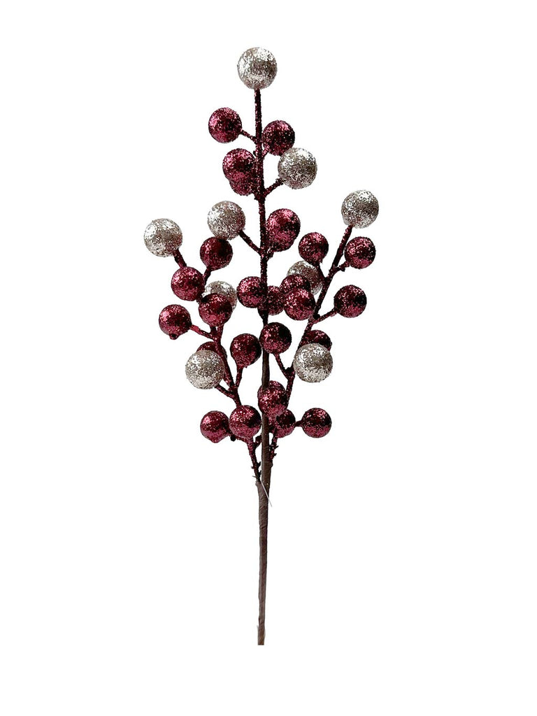 36cm Ball Pick Dark - Red/Champagne