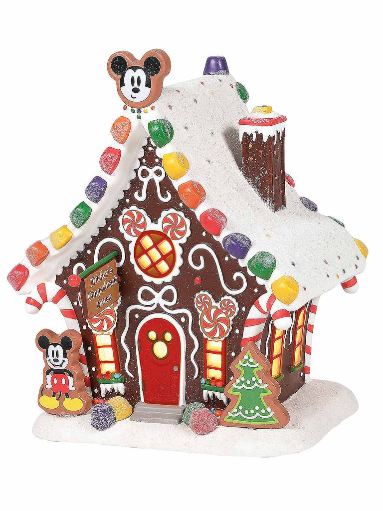 Mickey Gingerbread House - Disney Village - Department 56