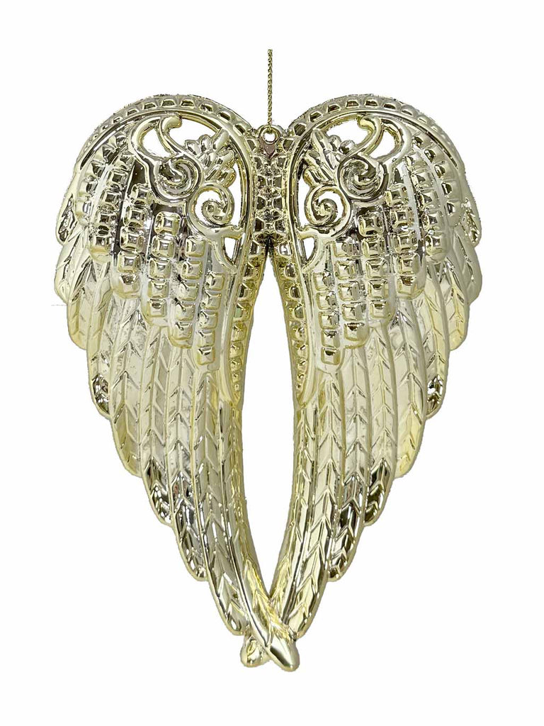 15cm Shiny Angel Wings - Gold